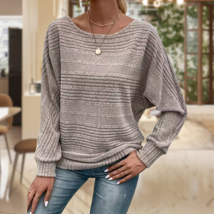 EVANGELINE - TEXTURED CASHMERE SWEATER FOR WOMEN