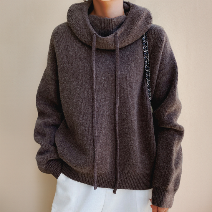 GRACE - Chic Cashmere Hoodie