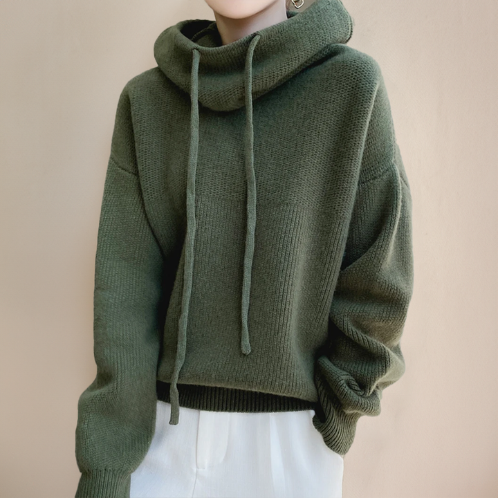 GRACE - Chic Cashmere Hoodie