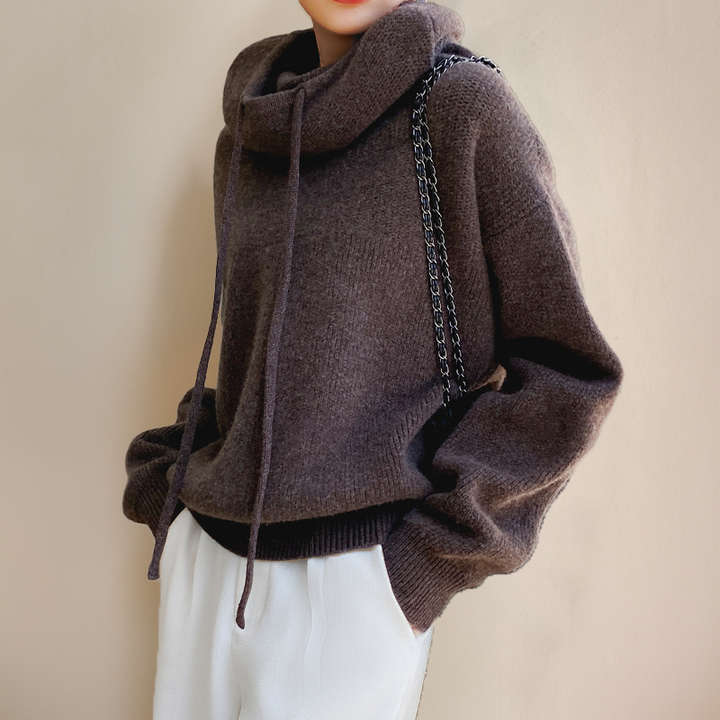 GRACE - Chic Cashmere Hoodie